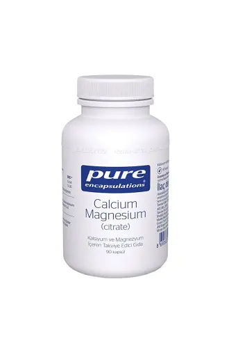 Calcium Magnesium (CITRATE) 90 Capsules - 1