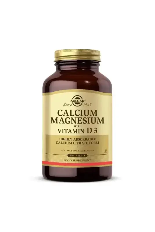 Calcium Magnesium With Vitamin D3 150 Tablets - 1