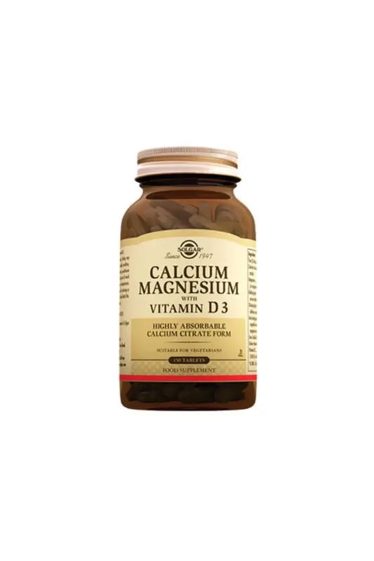 Calcium Magnesium With Vitamin D3 150 Tablets - 1