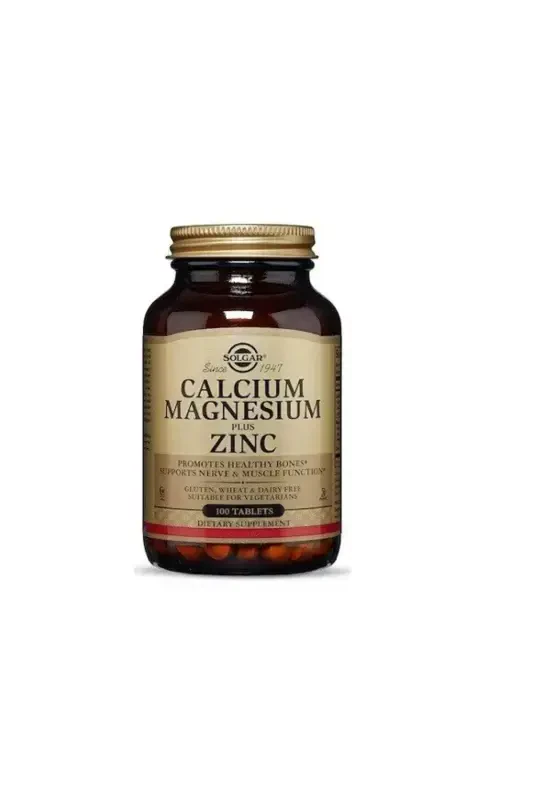 Calcium Magnesium Zinc 100 Tablets - 1