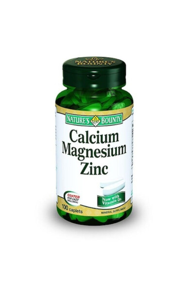 Calcium Magnesium Zinc 100 Tablets - 3