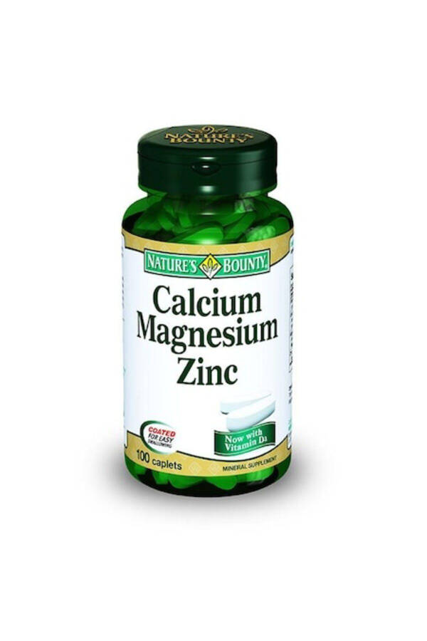 Calcium Magnesium Zinc 100 Tablets - 2