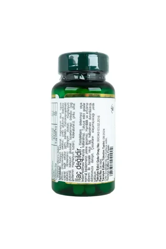 Calcium Magnesium Zinc 100 Tablets - 3