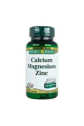 Calcium Magnesium Zinc 100 Tablets - 1
