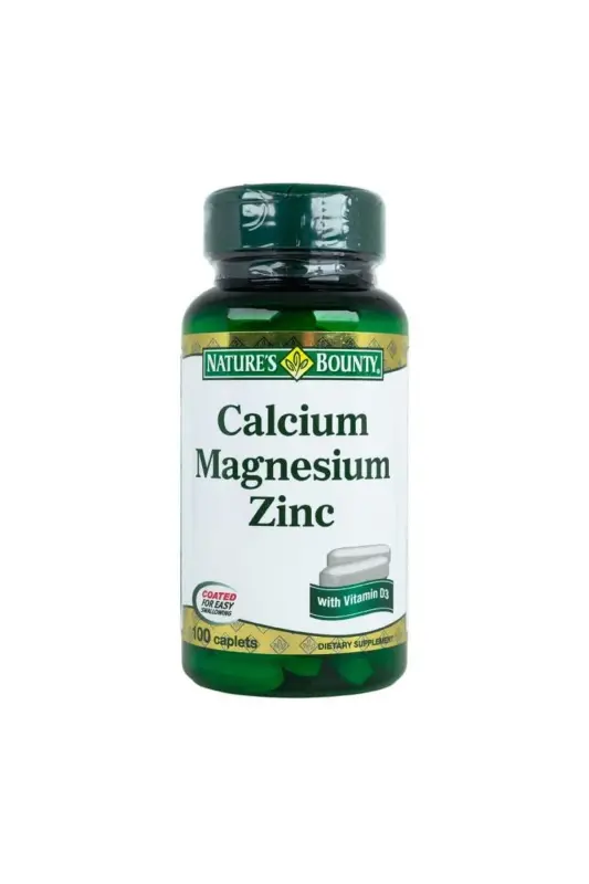 Calcium Magnesium Zinc 100 Tablets - 1