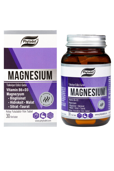 Calcium Magnesium Zinc - 60 Tablets & Magnesium B6 D3 - 30 Tablets - 4