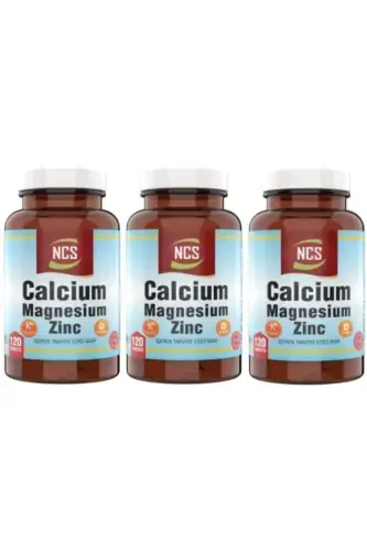 ® Calcium Magnesium Zinc D&k Calcium 3 X 120 Tablets - 1