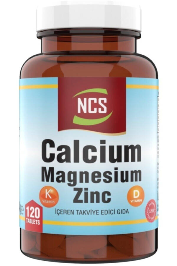 ® Calcium Magnesium Zinc D&k Calcium 3 X 120 Tablets - 3