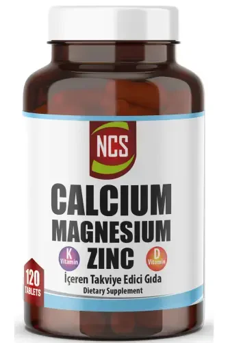 ® Calcium Magnesium Zinc D&k (Calcium Magnesium Zinc) 120 Tablets - 1
