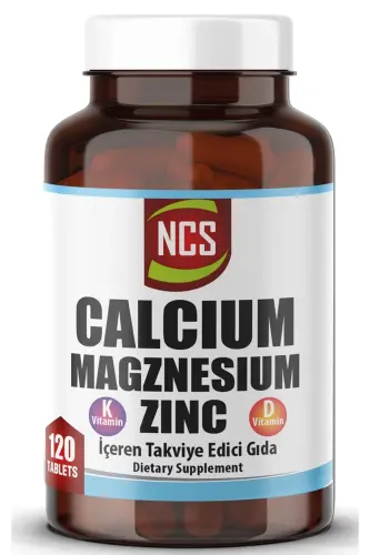 ® Calcium Magnesium Zinc D&k (Calcium Magnesium Zinc) 120 Tablets - 1