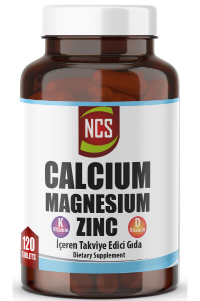 ® Calcium Magnesium Zinc D&k (Calcium Magnesium Zinc) 120 Tablets - 1