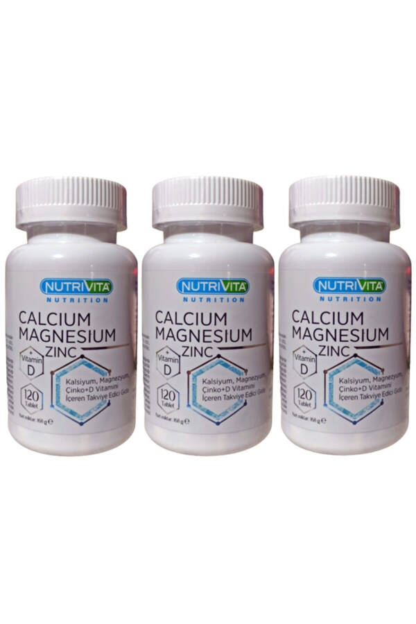 Calcium Magnesium Zinc Vitamin D 3 Box - 1