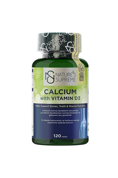 Calcium With Vitamin D3 120 Tablet - 1