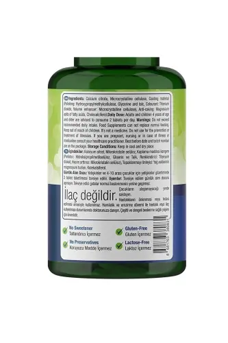 Calcium With Vitamin D3 60 Tablets - 6