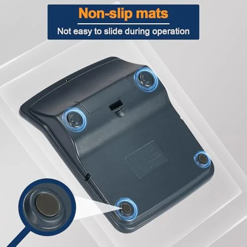 CALCUFUSION Calculator, 12 Digits Desk Calculators with Large Display LCD & Sensitive Big Buttons Dual Power Solar with Battery Standard Functions Basic Calculators for Offices Home Schools CF-1453 - 4