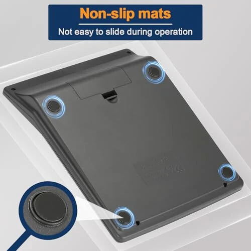 CALCUFUSION Stol ustidagi kalkulyator 12 xonali katta LCD displeyli Katta tugmali kalkulyator Oddiy kalkulyator Standart funksiyali Quyosh energiyali kalkulyator Batareyali stol ustidagi kalkulyatorlar Ofis Maktab Uy uchun CF-1523 - 4