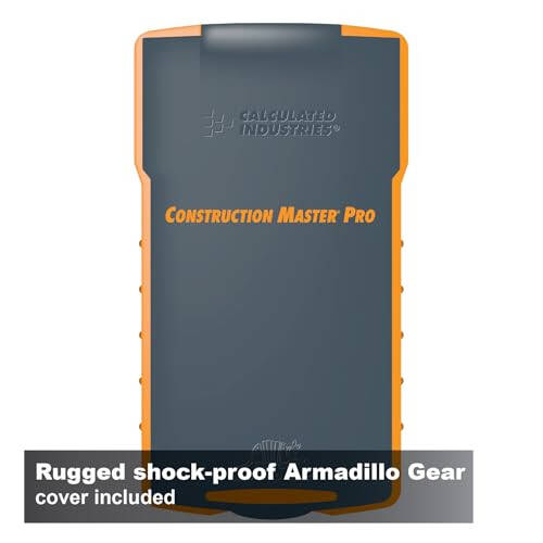 Calculated Industries 4065 Construction Master Pro Advanced Construction Math Feet-Inch-Fraction Calculator for Contractors, Estimators, Builders, Framers, Remodelers, Renovators and Carpenters - 5