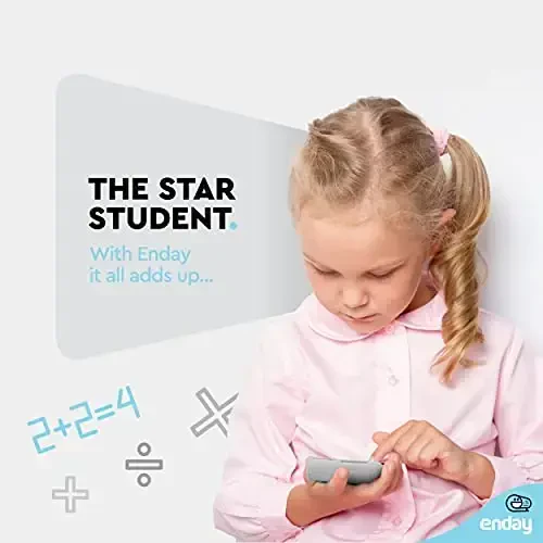 Calculator Grey, Basic Small Solar and Battery Operated, Large Display Four Function, Auto Powered Handheld Calculator School and Kids Available in Green, Red, Purple, Blue, Pink, 1 PK – by Enday - 6