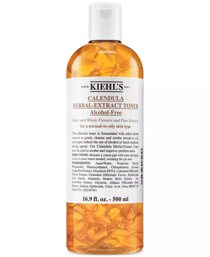 Calendula Bitkisel Özlü Alkol İçermeyen Tonik, 16,9 oz. Renksiz - 1