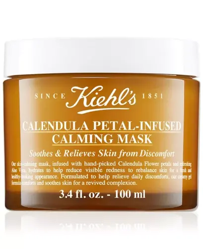Calendula Petal-Infused Calming Mask, 3.4-oz. - 1