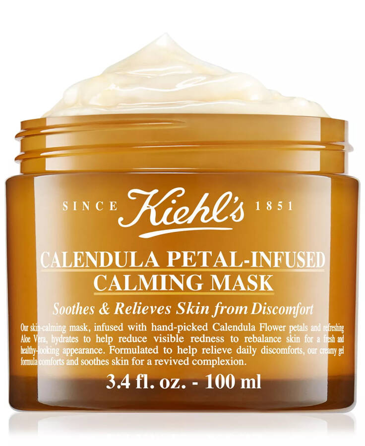 Calendula Petal-Infused Calming Mask, 3.4-oz. No Color - 2