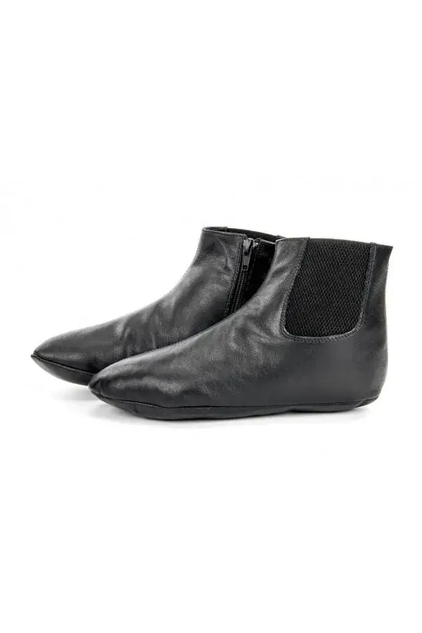 Calf Leather Black Slippers - 4