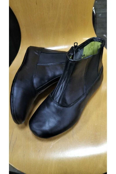 Calfskin boots, elastic and zip, warm lined - KULCU (1)