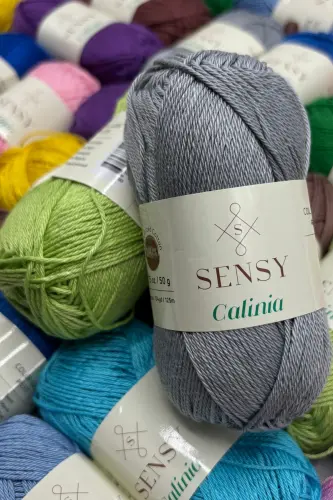 Calinia 100% Mercerized Cotton Crochet Thread, Lace Thread 