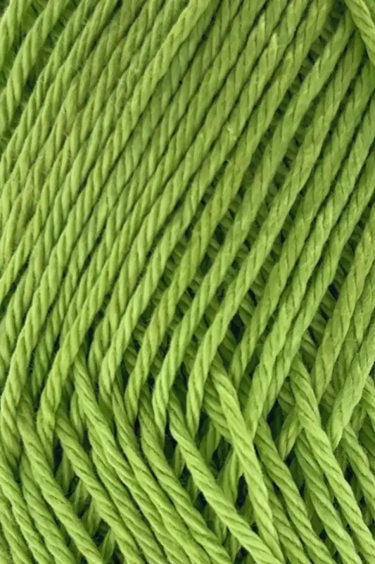 Calinia 100% Mercerized Cotton Knitting Yarn, Lace Yarn, Crochet Yarn, Giza Egyptian Cotton Pistachio Green-Pistachio Green - 2