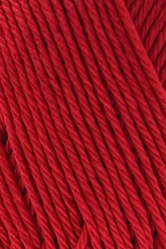 Calinia 100% Mercerized Cotton Knitting Yarn, Lace Yarn, Crochet Yarn, Giza Egyptian Cotton Red-Red - 2