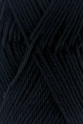 Calinia 100% Mercerized Cotton Knitting Yarn, Lace Yarn, Giza Egyptian Cotton Lace Yarn Mercerized Yarn Black-Black - SENSY (1)