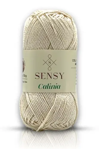 Calinia 100% Mercerized Pamuk Örgü İp, Dantel İpliği - 7