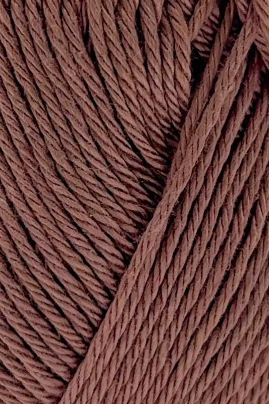 Calinia 100% Merserize Pamuk Örgü İpi, Dantel İpi, Tığ İpi, Giza Mısır Pamuğu İp Vizon-Vizon - 6