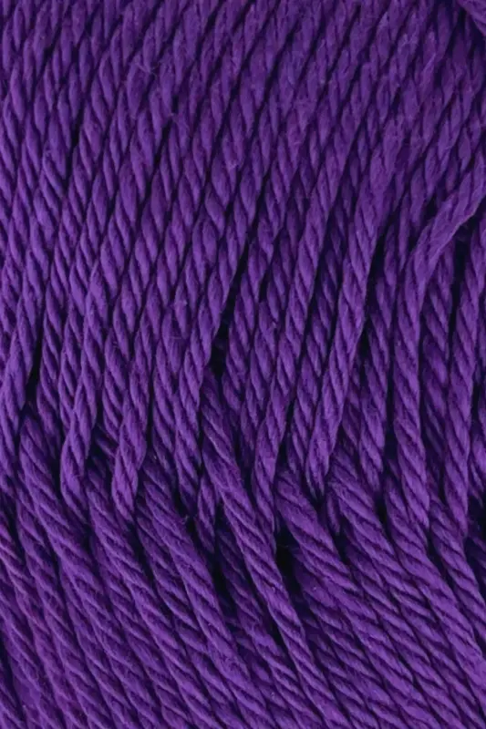 Calinia 100% Merserize Paxta Triko Ip, To'r Ip, To'quv Ip, Giza Misr Paxta Ip Binafsha-Binafsha - 2