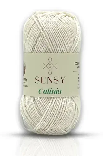 Calinia 100% Merserlangan paxta to'quv ipi, dantelli ip, tikuv ipi, Giza Misr paxta Merserlangan oq ip - 4