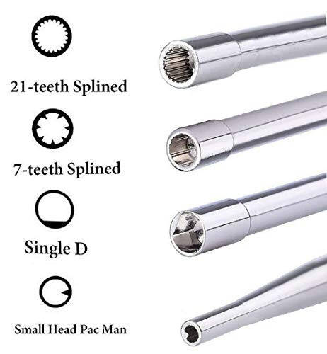 CALU LUKY Karbüratör Ayar Aracı Seti, 2 Yaygın Döngülü Karbüratör Ayarı için, Küçük Motor Karbüratör Ayarı ve Bakımı Aracı - Echo Poulan Husqvarna MTD Ryobi Homelite Tırpan - 5