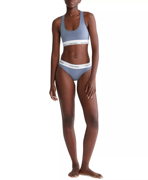 Calvin Klein Ayollar uchun Zamonaviy Paxta Bikini Ichki Kiyimlari F3787 Flint Stone - 4