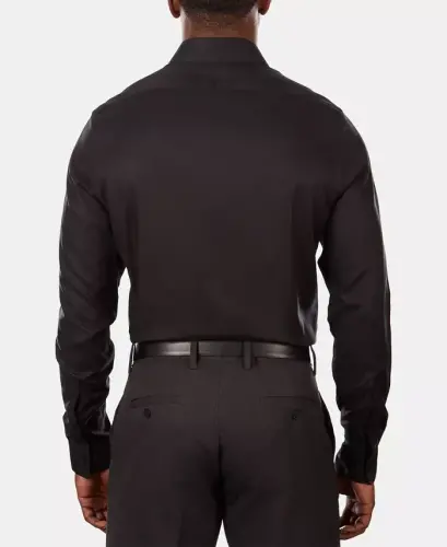 Calvin Klein Men's Steel+ Slim-Fit Non-Iron Stretch Performance Dress Shirt - CALVIN KLEIN (1)