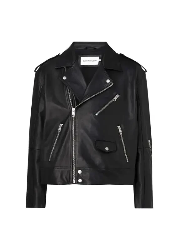 Calvin Klein Jeans Normal Черная Мужская Куртка J30J323398BEH - CALVIN KLEIN JEANS