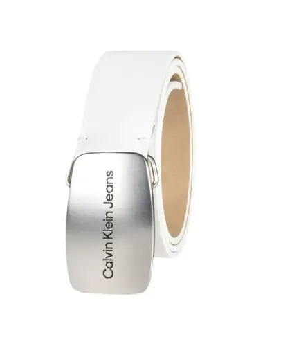 Calvin Klein Women's Jeans Casual Plaque Buckle Belt - 2