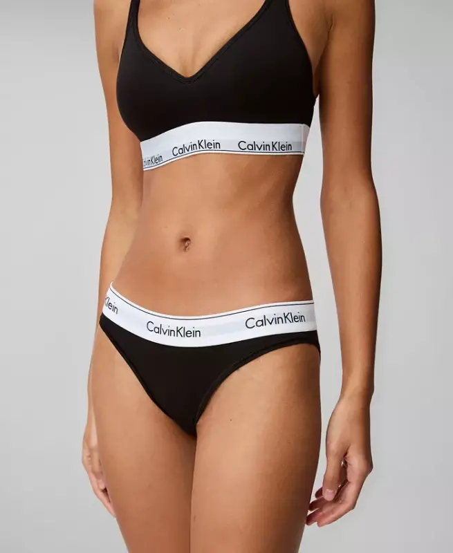 Calvin Klein Women's Modern Cotton Bikini Underwear F3787 - 2