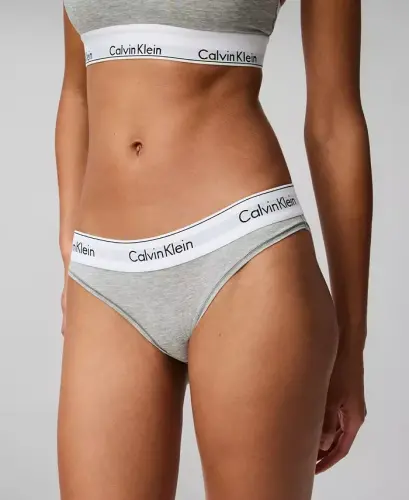 Calvin Klein Women's Modern Cotton Bikini Underwear F3787 - 1