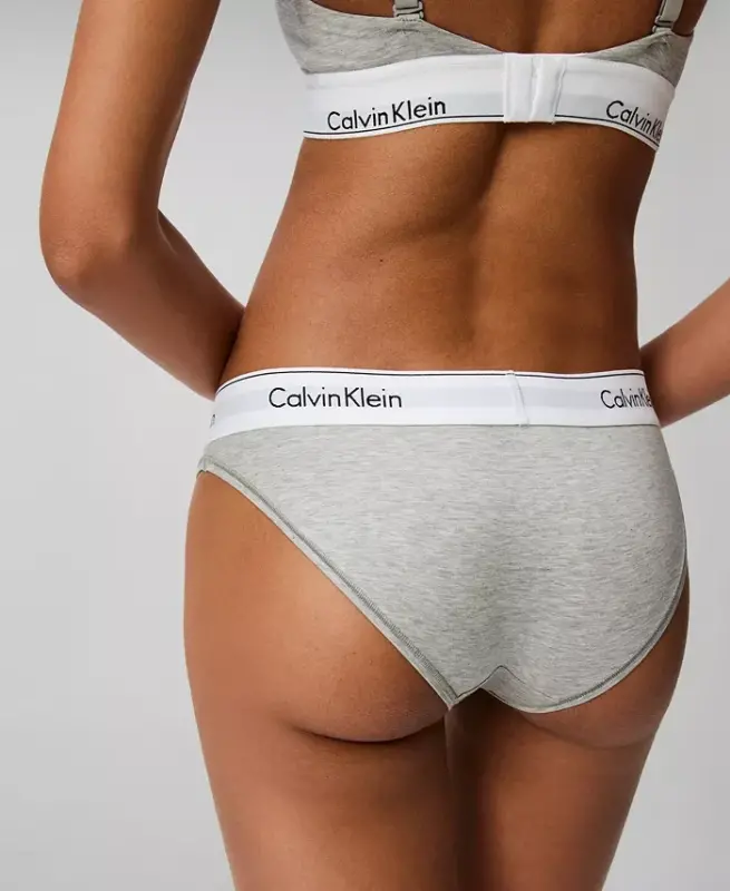 Calvin Klein Women's Modern Cotton Bikini Underwear F3787 - 4