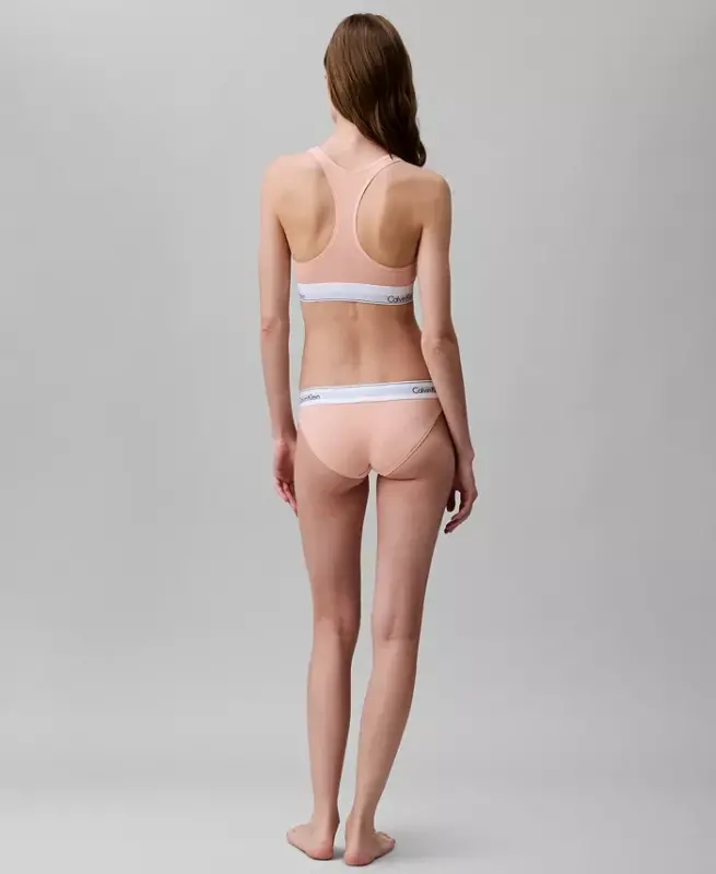 Calvin Klein Women's Modern Cotton Bralette F3785 - Melon Fren - 3