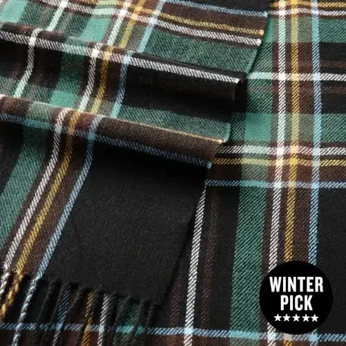 CALVIN & OLIVIA Lightweight Ultra-Soft Scarf - Perfect Holiday Gift for Men & Women - 5