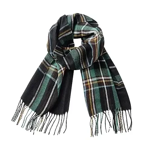 CALVIN & OLIVIA Lightweight Ultra-Soft Scarf - Perfect Holiday Gift for Men & Women - CALVIN