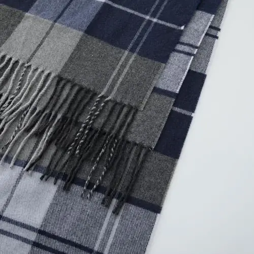 CALVIN & OLIVIA Lightweight Ultra-Soft Scarf - Perfect Holiday Gift for Men & Women - 5