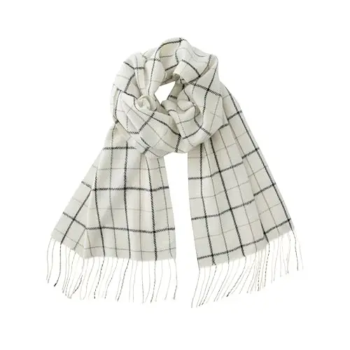CALVIN & OLIVIA Lightweight Ultra-Soft Scarf - Perfect Holiday Gift for Men & Women - CALVIN & OLIVIA
