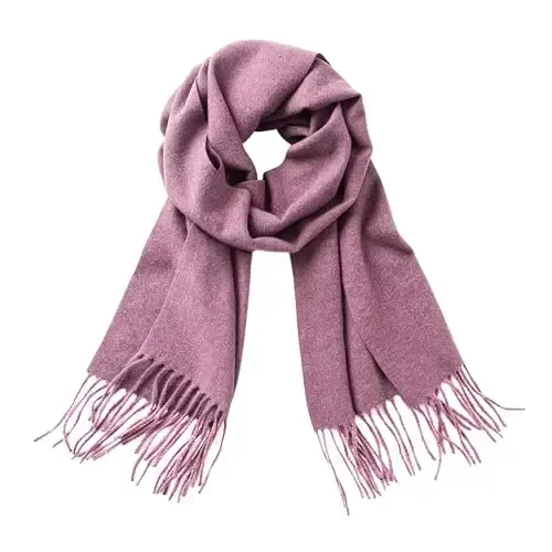 CALVIN & OLIVIA Lightweight Ultra-Soft Scarf - Perfect Holiday Gift for Men & Women - CALVIN