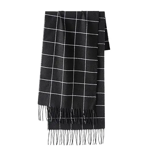 CALVIN & OLIVIA Lightweight Ultra-Soft Scarf - Perfect Holiday Gift for Men & Women - CALVIN (1)